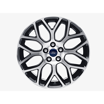 Ford C-MAX (11/2010 - 09/2018) / Focus (01/2011 - 03/2018) lichtmetalen velg 18" 8-spaaks Y-design, zwart